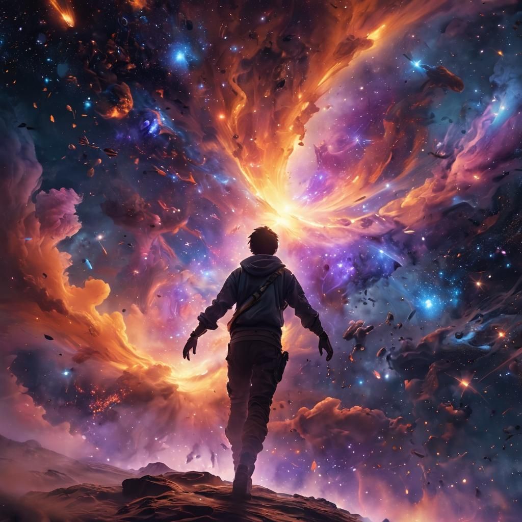 The intergalactic journey of souls