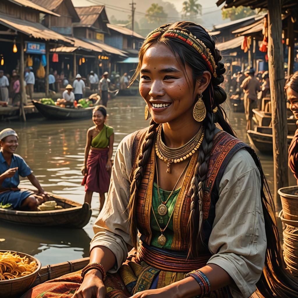 Happiness in Heritage - A Portrait  by @TravellerUK