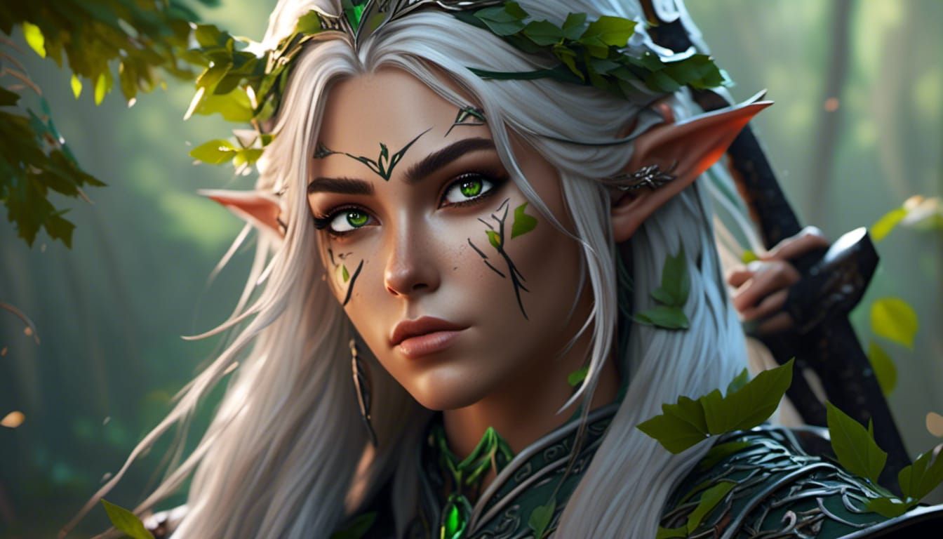 Forest Elf - AI Generated Artwork - NightCafe Creator