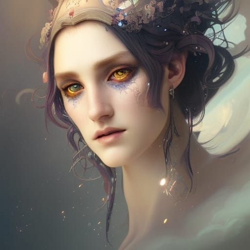 Beautiful Ethereal Mystical Ecclectic Witch
