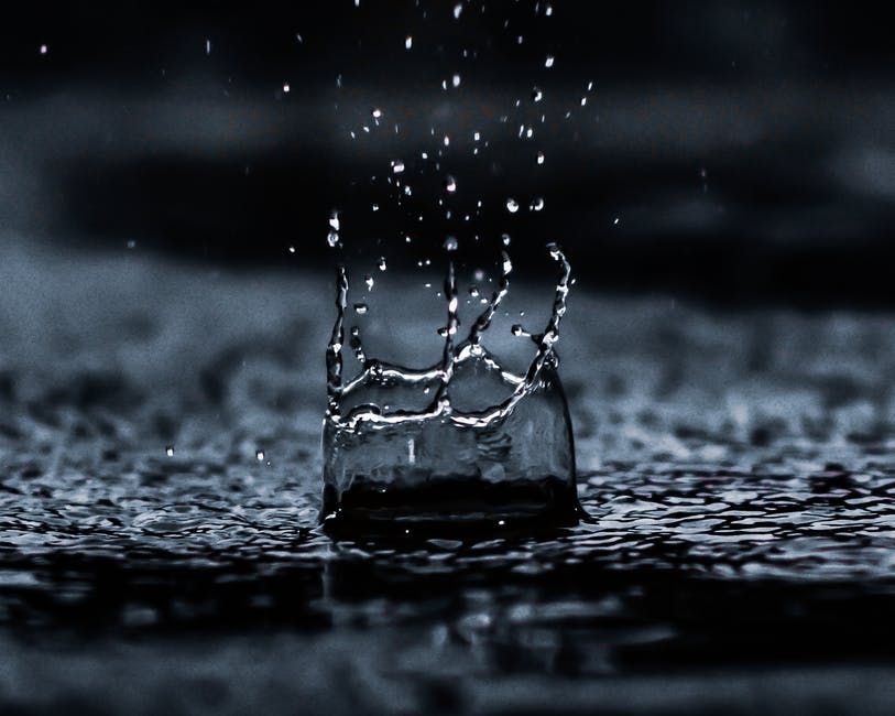 When it rains just think its the ones you lost dropping there love down to you