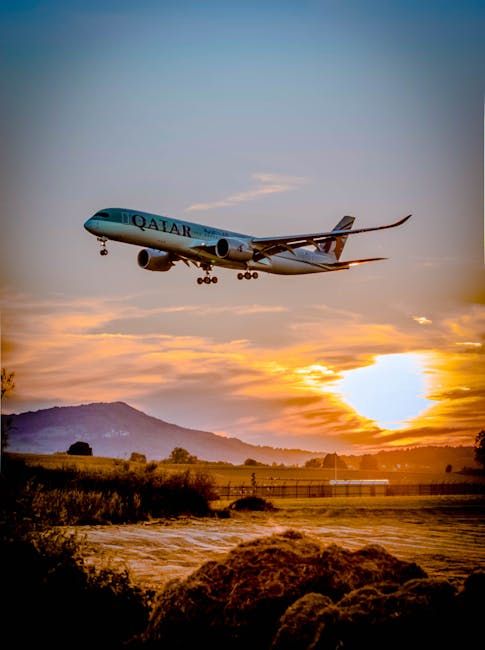 Airship taking off
