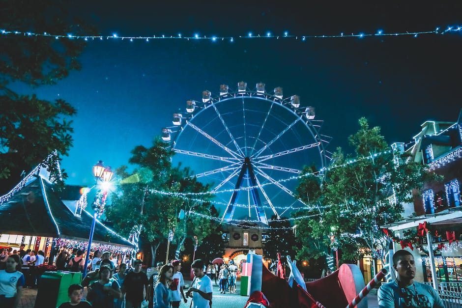 A haunted graveyard carnival 