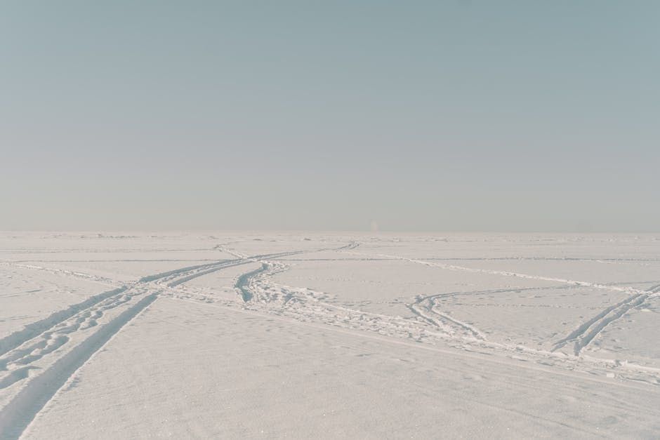 Antarctic reserch base in a heavy snow strom and resercher discover a humen barefoot footprint 