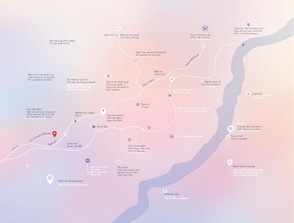A clean, minimalist roadmap design generated by AI, suitable for project planning and strategy. Focus on clarity and visual appeal. Free roadmap generator. Use a pastel color palette, vector illustration.