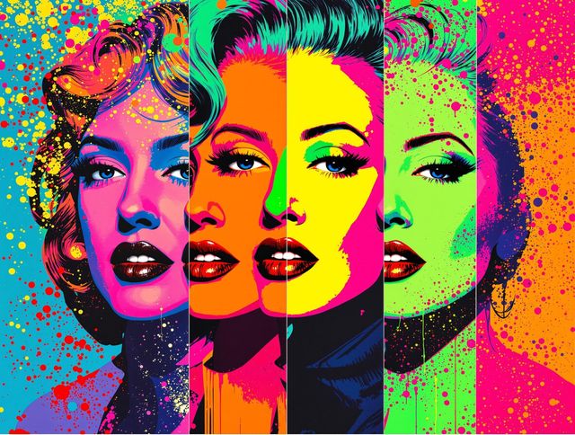 AI Pop Art Generator: Turn Photos Into Iconic Warhol-style Art tool