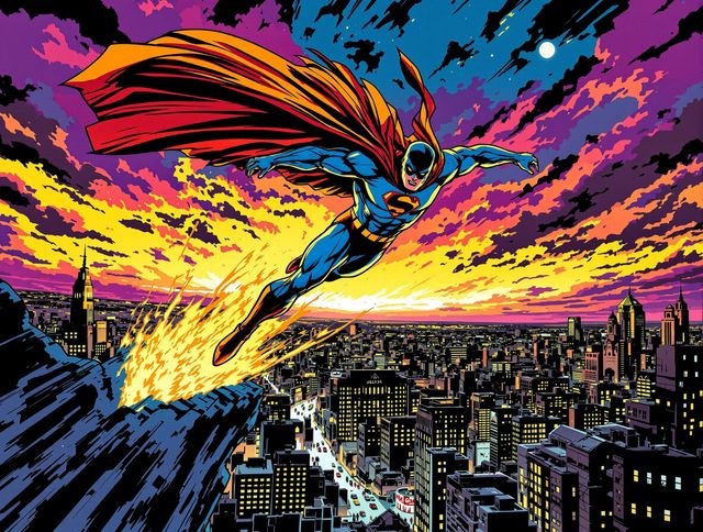 Comic Book Style Illustration Generator tool