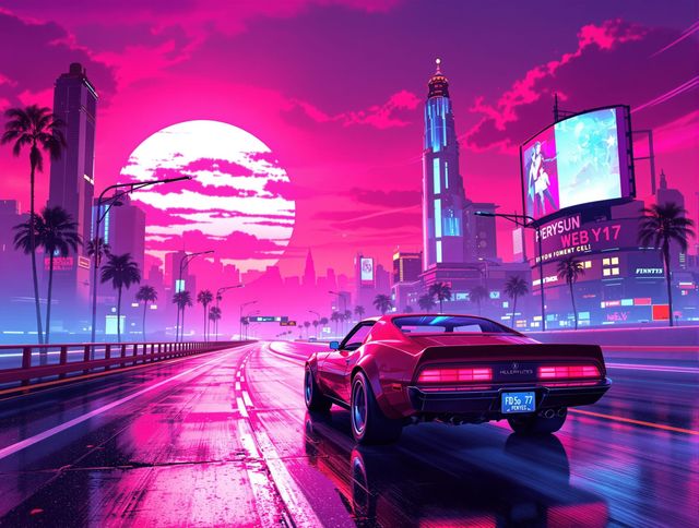 Synthwave Retrowave Generator tool