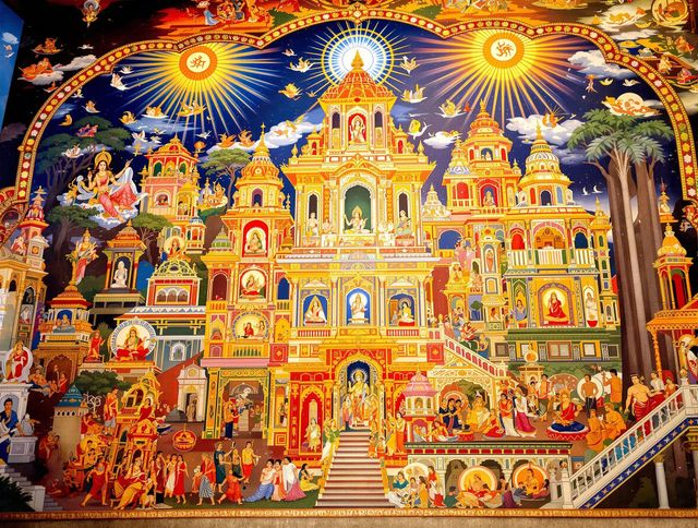 Hindu Temple Mural Painting Generator tool