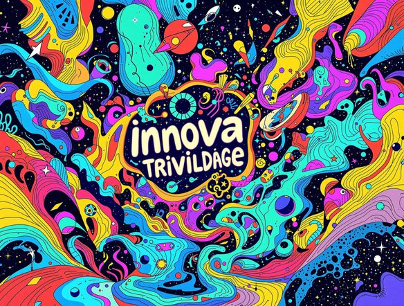 A vibrant and eye-catching Facebook cover photo featuring a modern design with bold typography and abstract elements, conveying a sense of innovation and creativity.