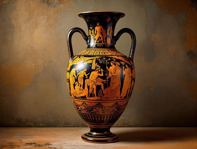 Hellenistic Greek Vase Painting Generator tool