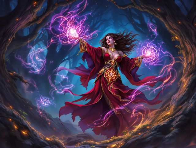 AI Sorceress Generator: Create Powerful Female Magic-users tool
