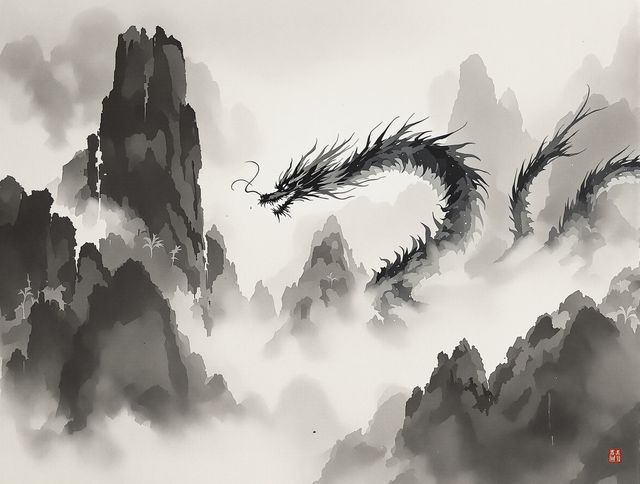 Korean Ink Painting Generator tool