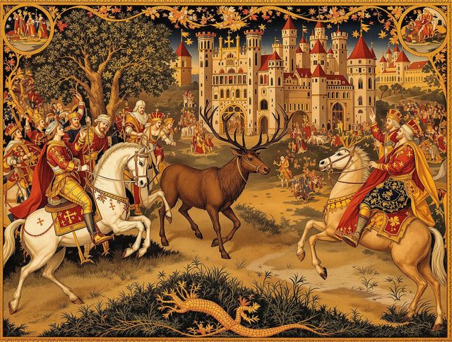 Medieval Tapestry Weaving Generator tool