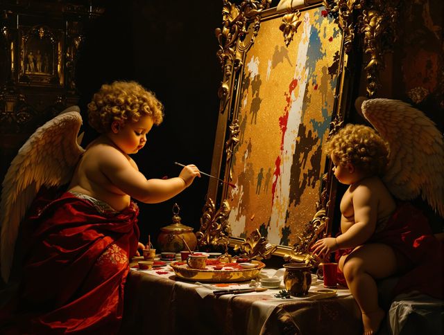 Baroque Art Generator tool