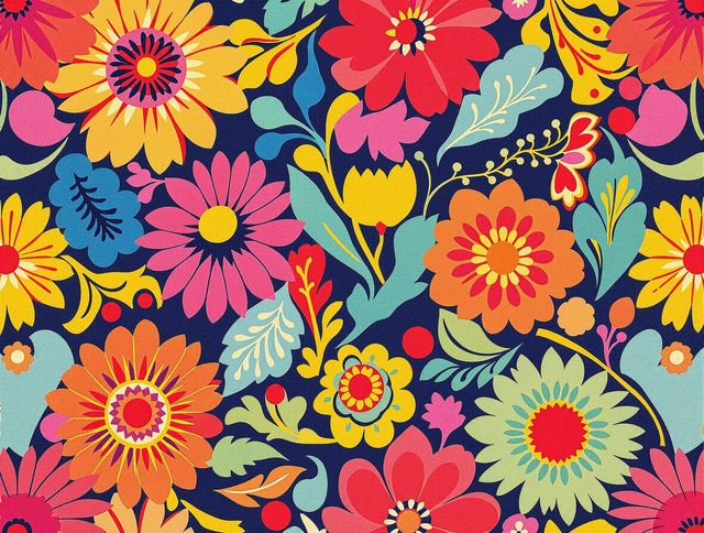 Textile Printmaking (block Print) Generator tool