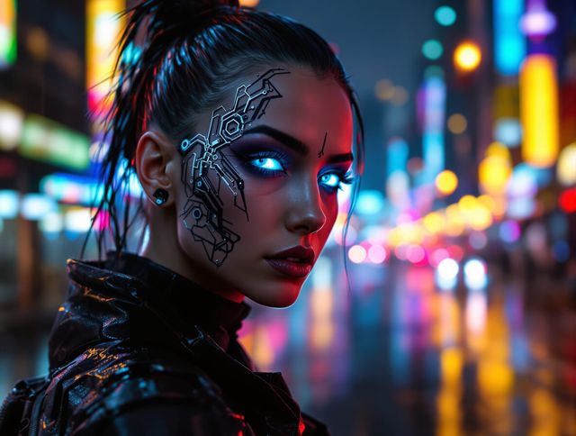 Cyberpunk Portraits Generator tool