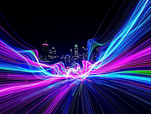 Light Painting Photography Style Generator tool
