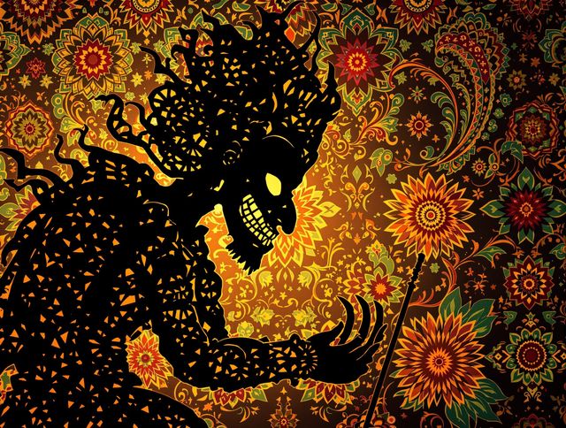 Indonesian Wayang Kulit (shadow Puppetry) Generator tool