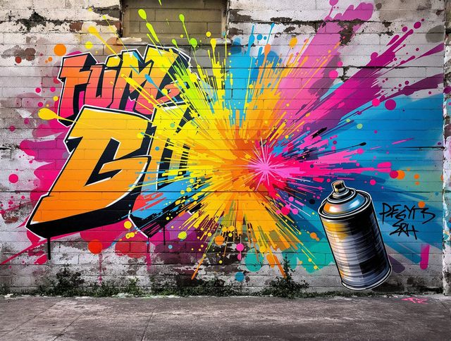 Spray Paint Graffiti Generator tool