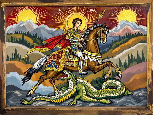 Coptic Christian Iconography Generator tool