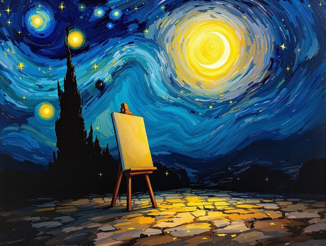 Post-impressionist Art Generator tool