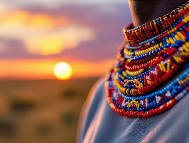 Maasai Beaded Jewelry Design Generator tool