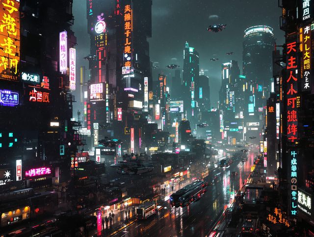 AI Cyberpunk Generator: Design Neon-soaked Futuristic Worlds tool