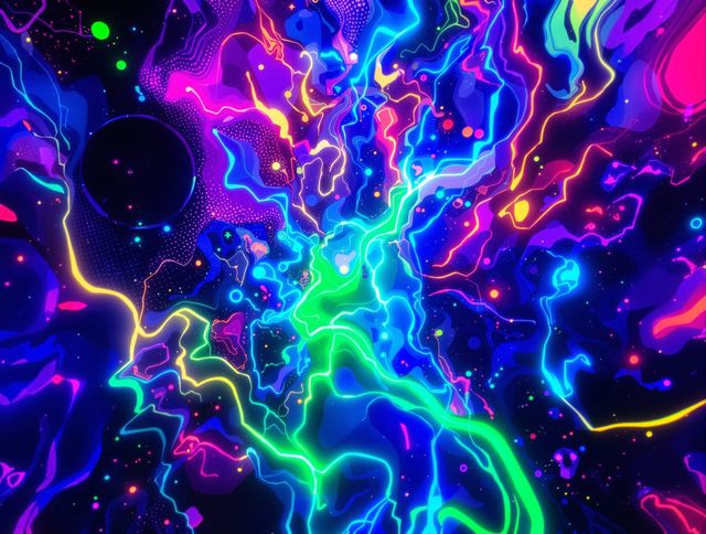 Blacklight Glow Art Generator tool