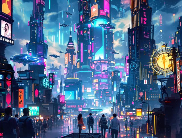 Neo-futuristic Concept Generator tool