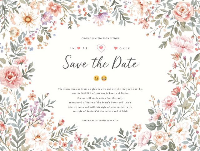 Save The Date Generator tool