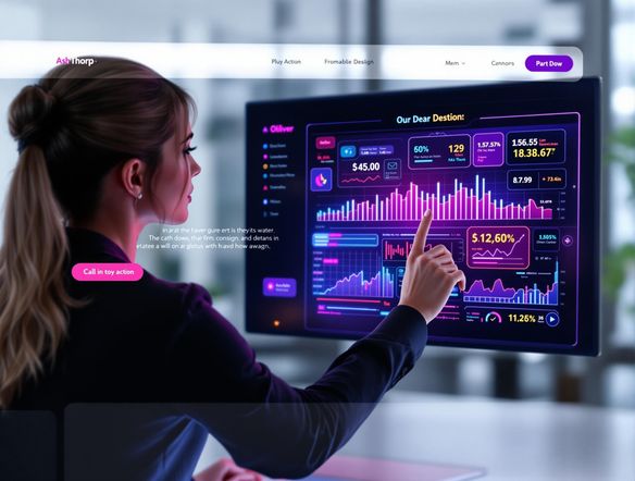 A vibrant, professional LinkedIn carousel showcasing data visualization and insightful text overlays, conveying a message about digital marketing trends. Use a clean, modern design with a strong call to action.