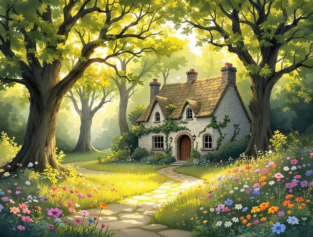 Cottagecore Illustration Generator tool