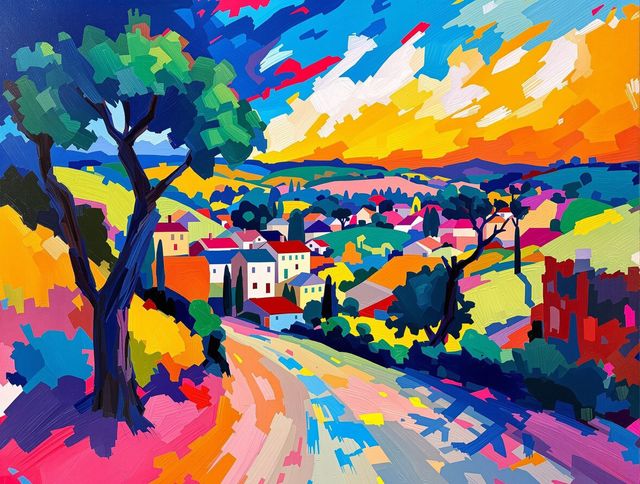 Fauvist Painting Generator tool