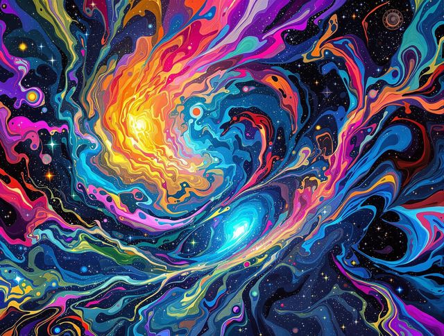 AI Psychedelic Art Generator: Create Trippy, Mind-bending Visuals tool