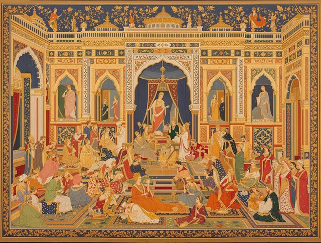 Mughal Miniature Painting Generator tool