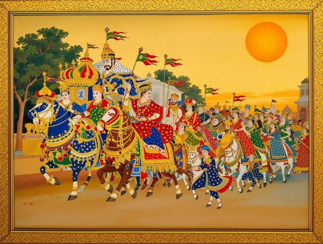 Rajasthani Miniature Art Generator tool