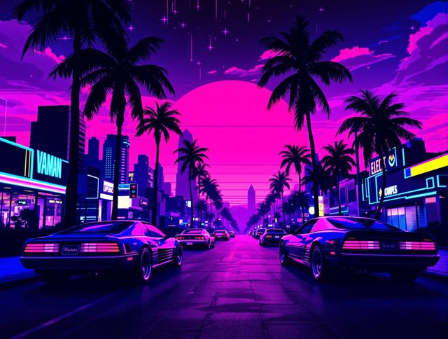 Vaporwave 80s Retro Generator tool