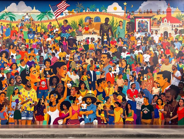 Latin American Muralism Generator tool