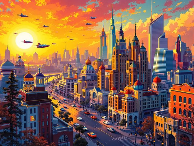 Retro Futurism Generator tool