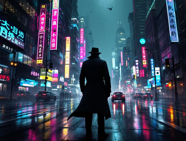 Tech Noir Cinematic Generator tool