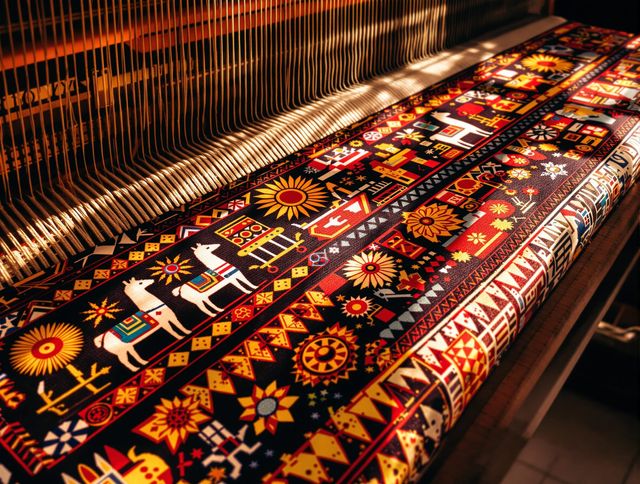 Incan Textile Weaving Generator tool