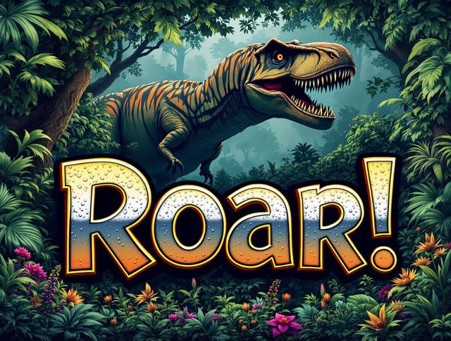 Dinosaur Font Generator tool