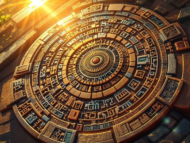 Aztec Calendar Art Generator tool
