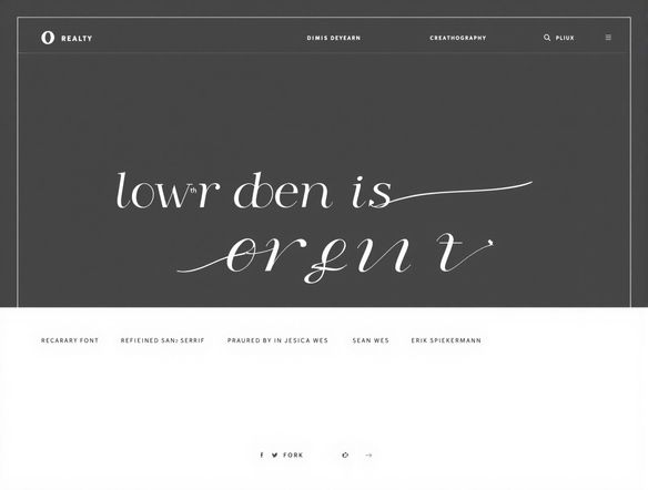 Elegant font pairing, displayed on a minimalist interface, showcasing readability and aesthetic harmony.