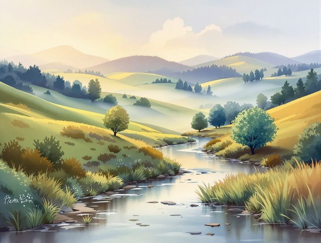 AI Watercolor Painting Generator: Create Soft And Vibrant Art tool