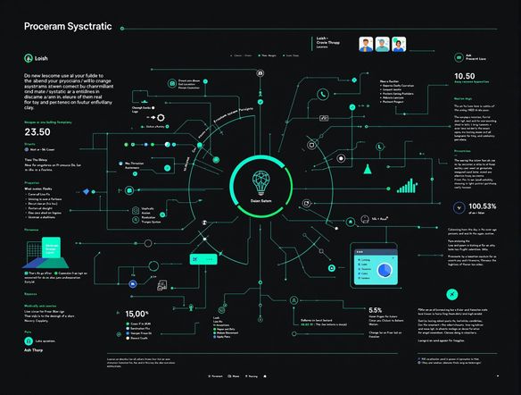 A clean, modern schematic diagram illustrating a complex system, rendered in a minimalist style. Incorporate subtle color-coding and clear labeling for enhanced readability. Use vibrant colors and modern UI/UX elements. ai mood board generator
