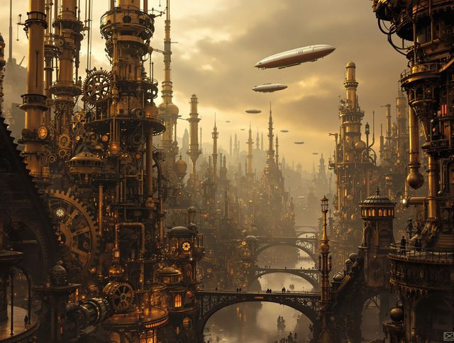 AI Steampunk Generator: Create Stunning Victorian-futuristic Art tool