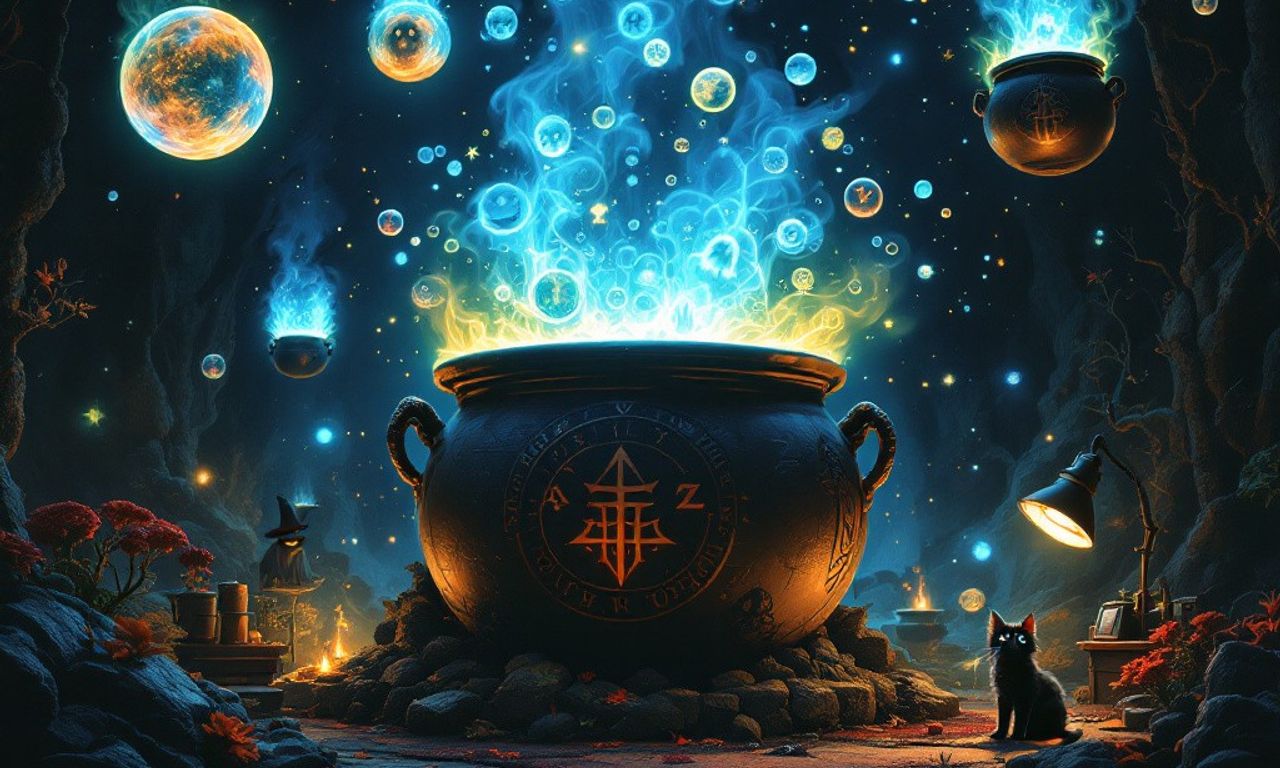 🫧🌙🔮✨🧪🔬🧙♂️ Nocturnal Effervescence: A Study in Arcane Bubbleology.