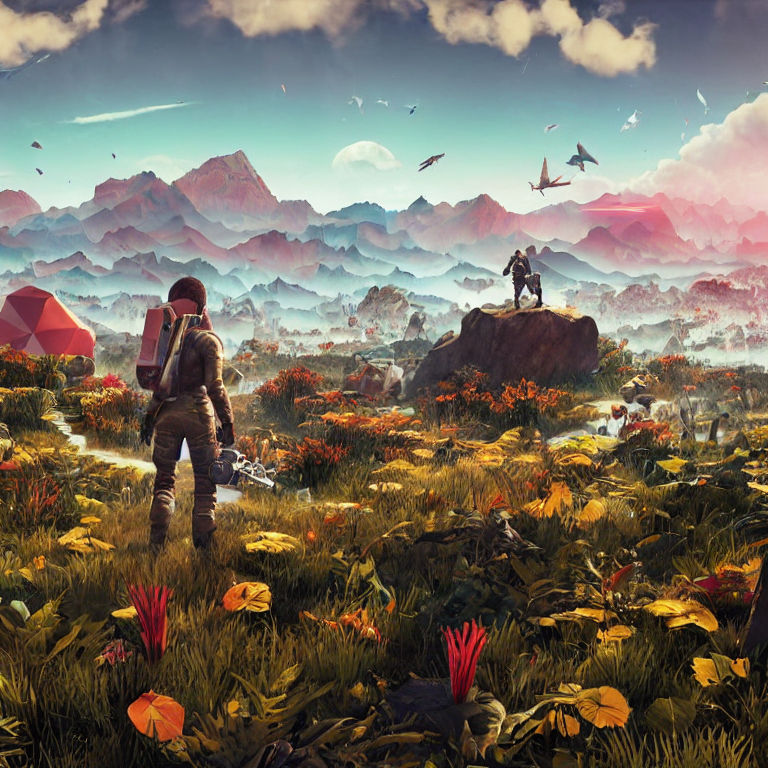 no mans sky, intersteller movie, detailed, realistic, star citizen